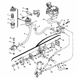 Parsun F15(A) Kraftstoffsystem