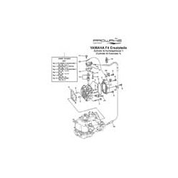 YAMAHA Außenborder F4 Zylinder+Kurbelgehäuse1