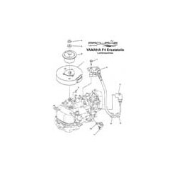 YAMAHA Außenborder F4 Lichtmaschine