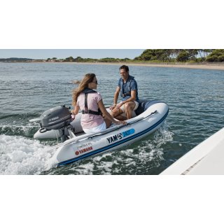 Details:   Yamaha Schlauchboot mit Lattenboden 220 cm lang / Yamaha Schlauchboot, Schlauchboot, Badeboot, Angelboot 