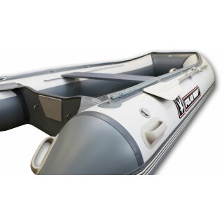 Details:   Schlauchboot 420cm:  Polarbird EAGLE PB-420E-GW für bis zu 8 Personen grau/weiß, motorisierbar bis 30 PS,  (versand-kostenfrei)* / Schlauchboot, Polarbird, PB-420E-GW, Made in Russia 