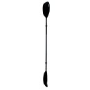 Kayak Fiberglas Doppelpaddel 2-teilig 215 cm 29 mm x 1,2 mm -