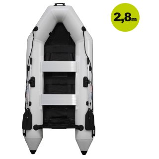 Details:   Schlauchboot mit Motor: RIB280 PRO AQUAPARX  Schlauchboot weiß  - 280cm lang und Yamaha Außenbordmotor F5AMHS im Set-Angebot (Versand kostenfrei) / Schlauchboot, AQUAPARX, Angelboot, Schlauchboote, Schlauchbootset, Außenbordmotor 