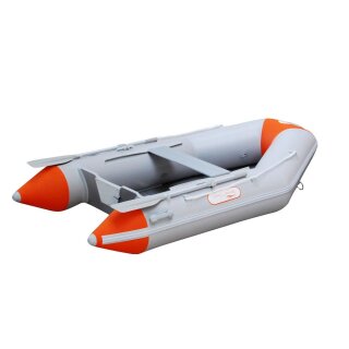 Details:   Schlauchboot Prowake Sport IBT265: 265cm lang mit Aluminiumboden - ideal für 3 Personen - orange/grau B-Ware (Schlaufe eingerissen,siehe Bilder) / Schlauchboot,Schlauchboote,Angelboot,Badeboot 