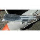 Schlauchboot Prowake Sport IBT265: 265cm lang mit Aluminiumboden - ideal für 3 Personen - orange/grau B-Ware (Schlaufe eingerissen,siehe Bilder)