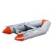 Schlauchboot Prowake Sport IBT265: 265cm lang mit Aluminiumboden - ideal für 3 Personen - orange/grau B-Ware (Schlaufe eingerissen,siehe Bilder)