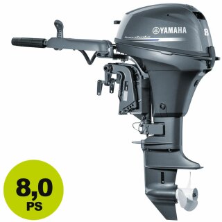 Lagerverkauf Außenborder: Yamaha F8FMHS versandkostenfrei, Kurzschaft  Außenbordmotor günstig kaufen