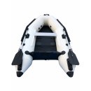 AQUAPARX Schlauchboot 230PRO MKIII White- 230cm lang, Dinghi  ideal für 2 Personen- schwarz/weiss  (versand-kostenfrei)*