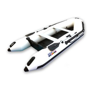 Details:   AQUAPARX Schlauchboot 330PRO MKIII White- 330cm lang- ideal für 5 Personen (Versand kostenlos *) / Schlauchboot, 330m, 