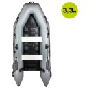 AQUAPARX Schlauchboot RIB330 PRO Grey- 330cm lang- ideal...